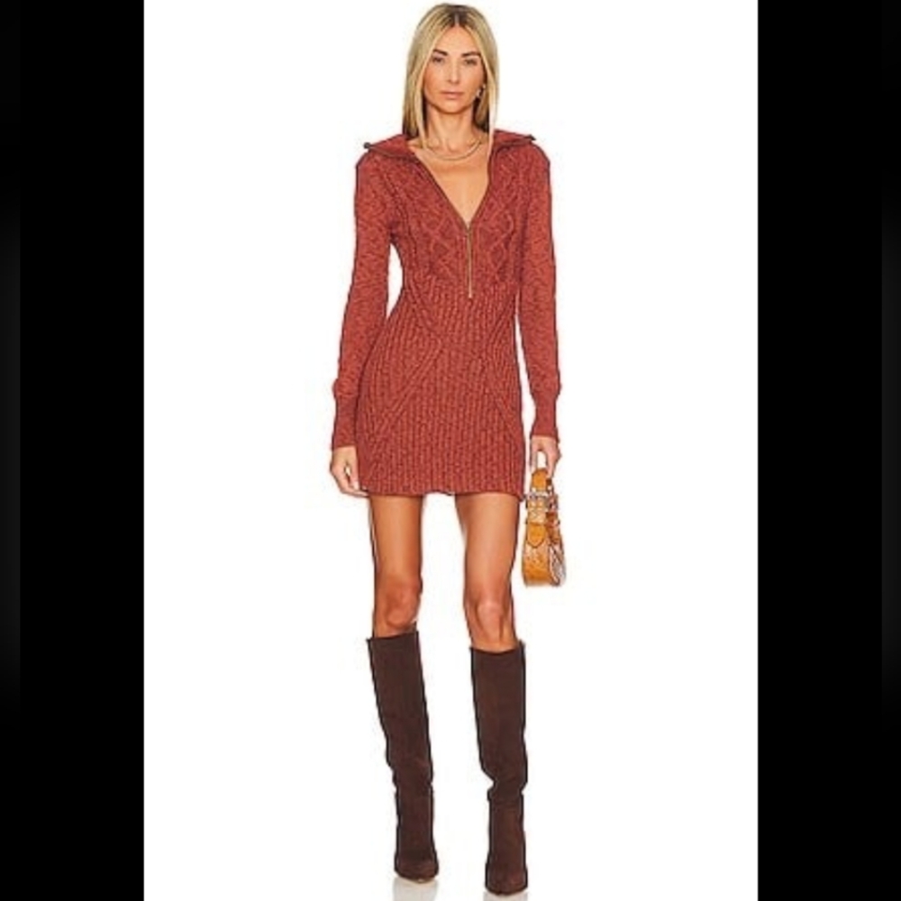 Free people cable Knit Dress